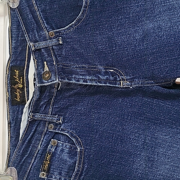 EUC Baby Phat Boot Cut Blue Jeans Size 5 - Picture 2 of 9